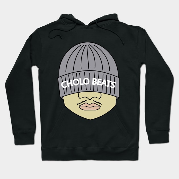 CHOLO BEATS - BIG HEAD LOGO Hoodie by CholoBeats